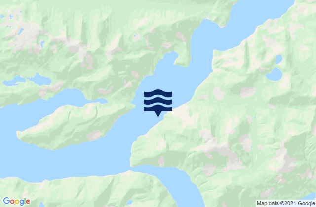 Frederick Sound, Canada潮水
