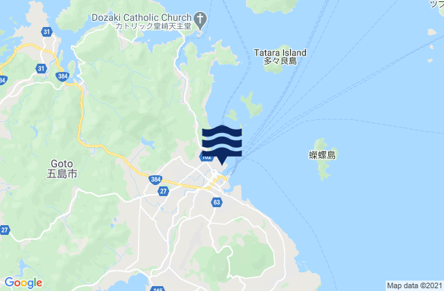 Fukuechō, Japan潮水