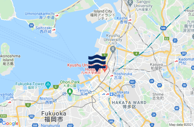 Fukuoka, Japan潮水
