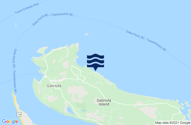 Gabriola Island, Canada潮水