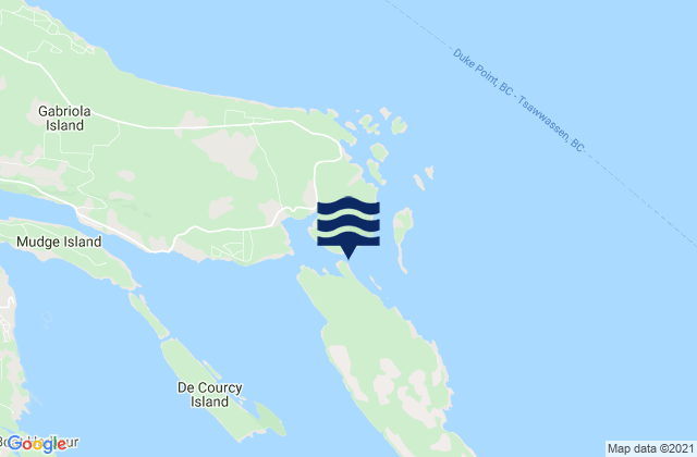 Gabriola Passage, Canada潮水