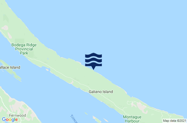 Galiano Island, Canada潮水