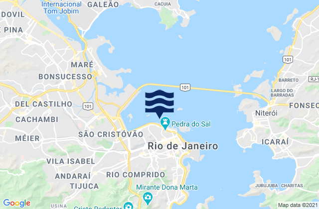 Gamboa, Brazil潮水