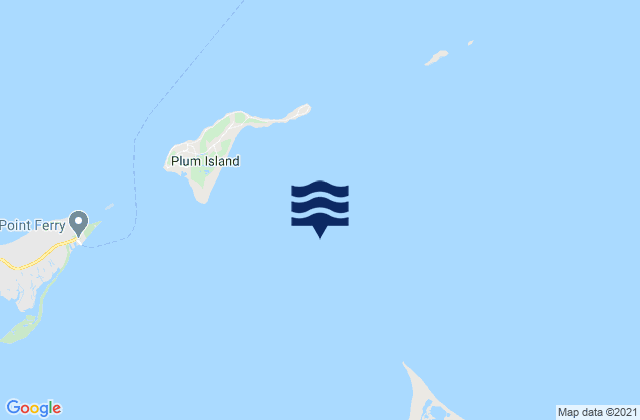 Gardiners Point & Plum Island, United States潮水