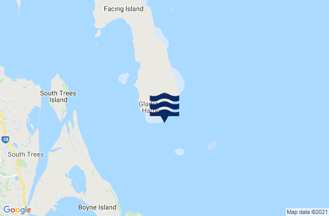Gatcombe Head, Australia潮水