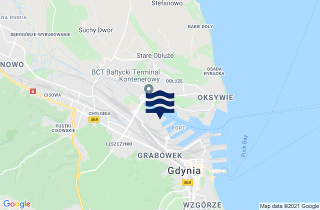 Gdynia, Poland潮水