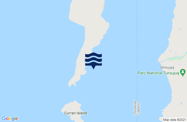 Gillies Island, Canada潮水