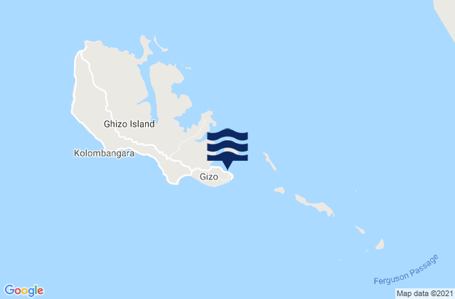 Gizo, Solomon Islands潮水