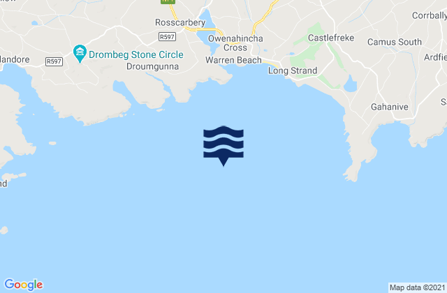 Glandore Bay, Ireland潮水