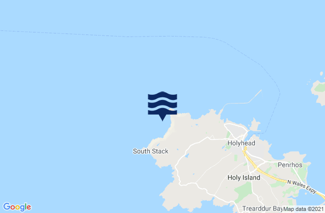 Gogarth Bay, United Kingdom潮水