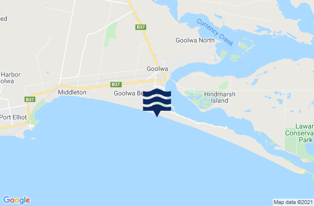Goolwa, Australia潮水