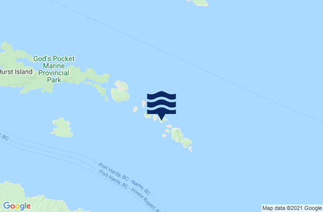 Gordon Islands, Canada潮水