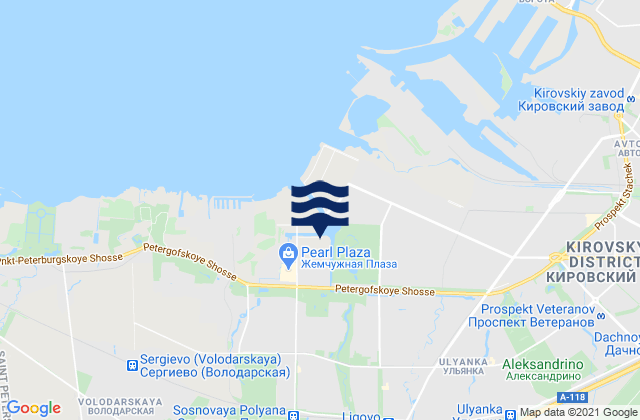 Gorelovo, Russia潮水