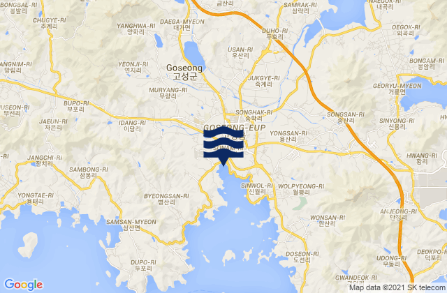Goseong, South Korea潮水