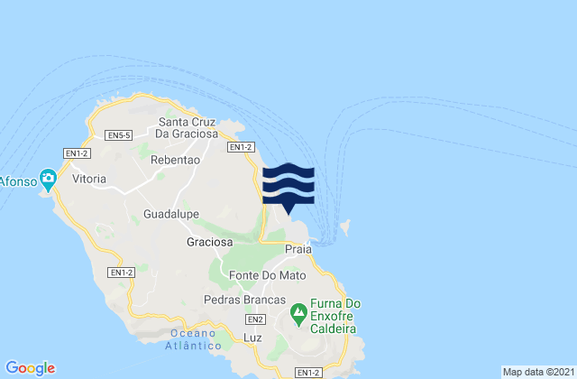 Graciosa - Lagou, Portugal潮水