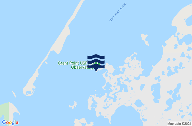 Grant Point (Izembek Lagoon), United States潮水