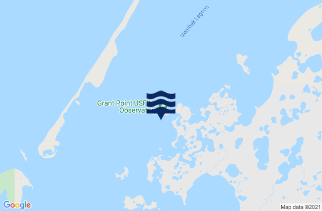 Grant Point Izembek Lagoon, United States潮水