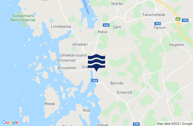 Grebbestad, Sweden潮水