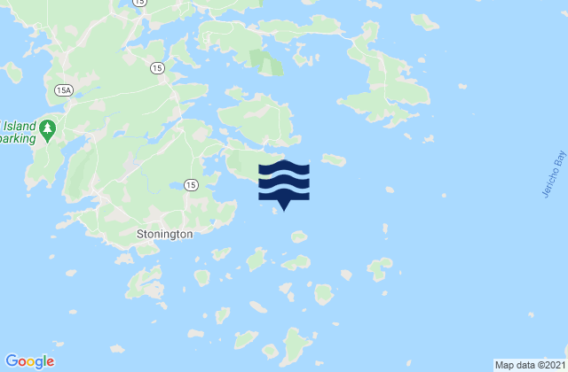 Grog Island E of Deer Island Thorofare, United States潮水