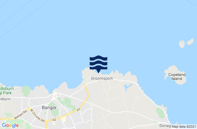 Groomsport, United Kingdom潮水