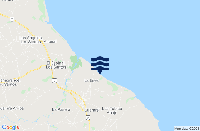 Guararé, Panama潮水