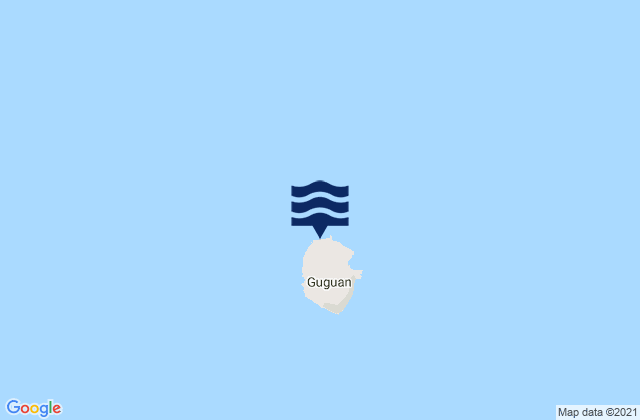 Guguan Island, Northern Mariana Islands潮水