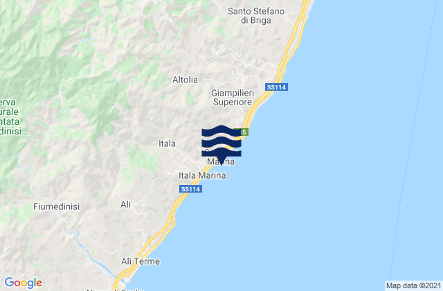 Guidomandri Marina, Italy潮水