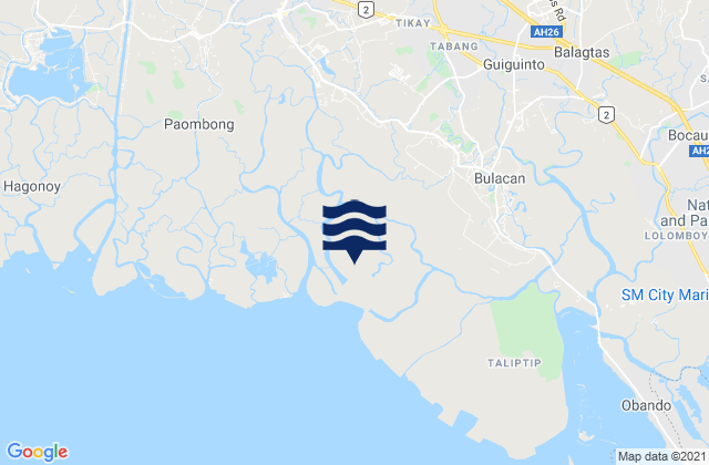Guiguinto, Philippines潮水
