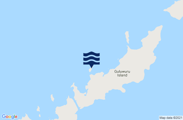 Guluwuru Island, Australia潮水