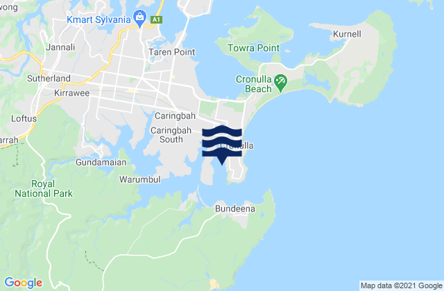 Gunnamatta Bay, Australia潮水