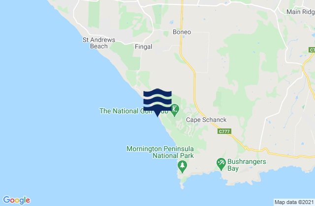 Gunnamatta Beach, Australia潮水