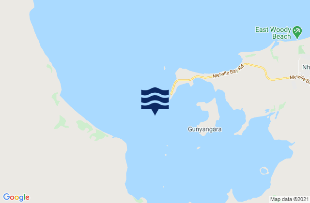 Gunyangara, Australia潮水