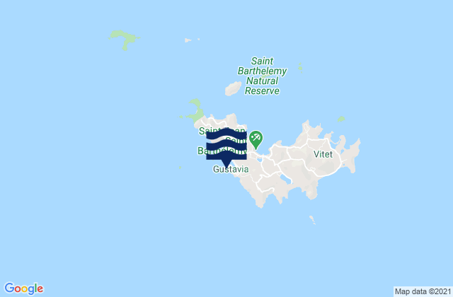 Gustavia (Saint Barthelemy), U.S. Virgin Islands潮水