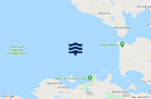 Gweebarra Bay, Ireland潮水
