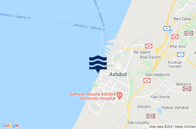 Ha Golshim, Israel潮水