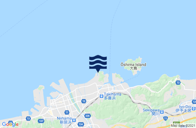 Habu-saki, Japan潮水