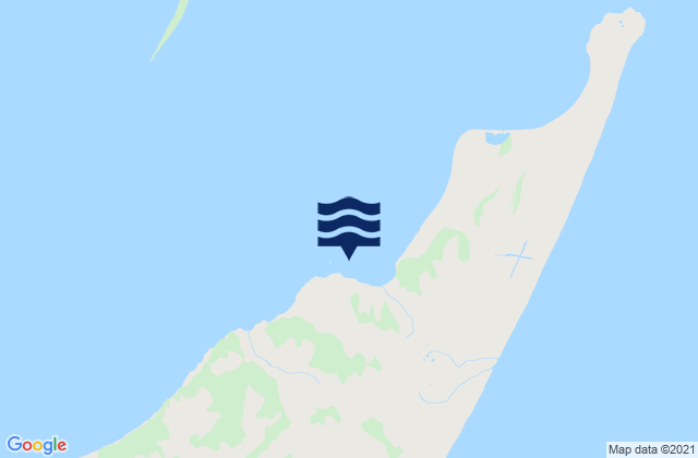 Hagemeister Island (north end), United States潮水