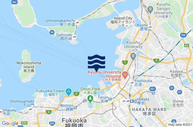 Hakata Kō, Japan潮水