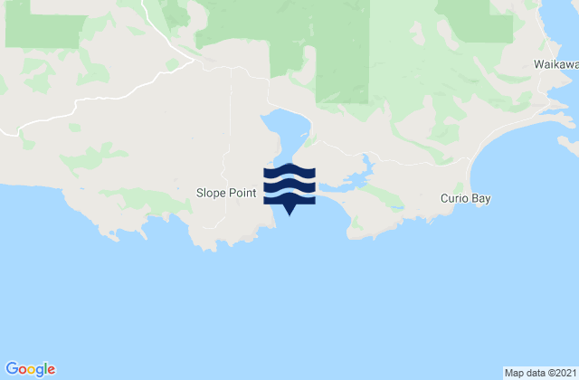Haldane Bay, New Zealand潮水