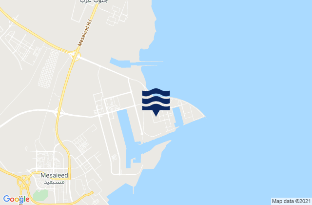 Hamad Port, Qatar潮水
