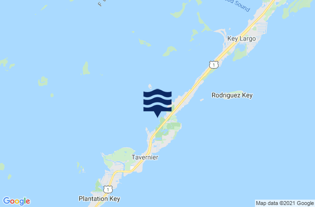Hammer Point Key Largo Florida Bay, United States潮水