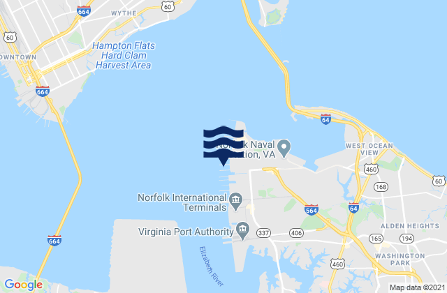 Hampton Roads (sewells Point), United States潮水