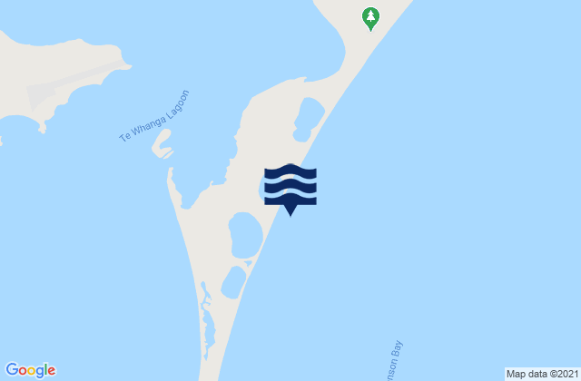 Hanson Bay, New Zealand潮水