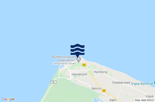 Hanstholm, Denmark潮水