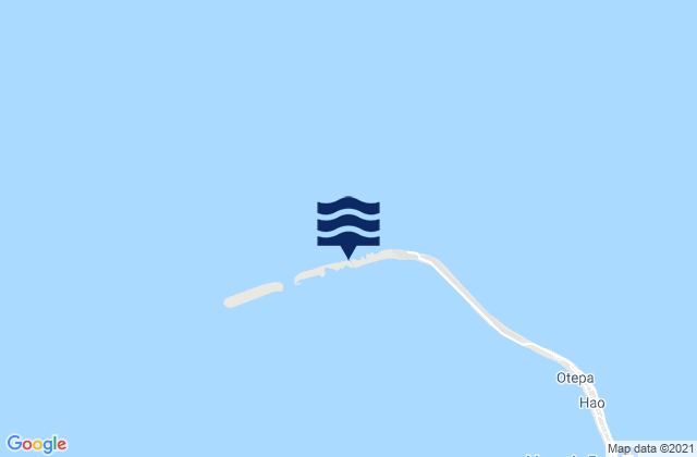 Hao (Bow or La Harpe) Island, French Polynesia潮水