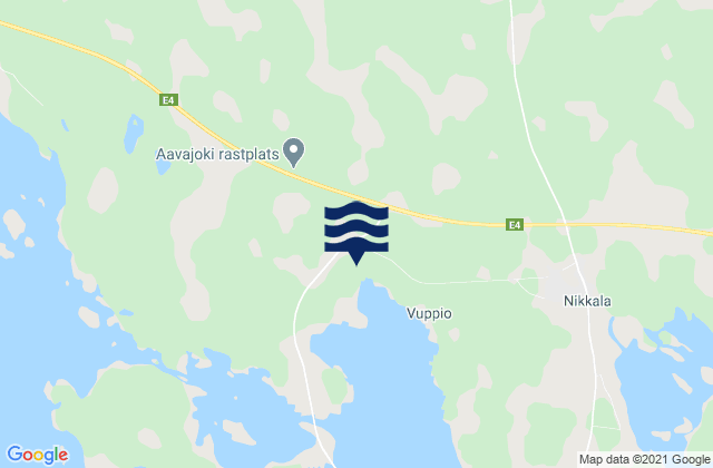 Haparanda Kommun, Sweden潮水