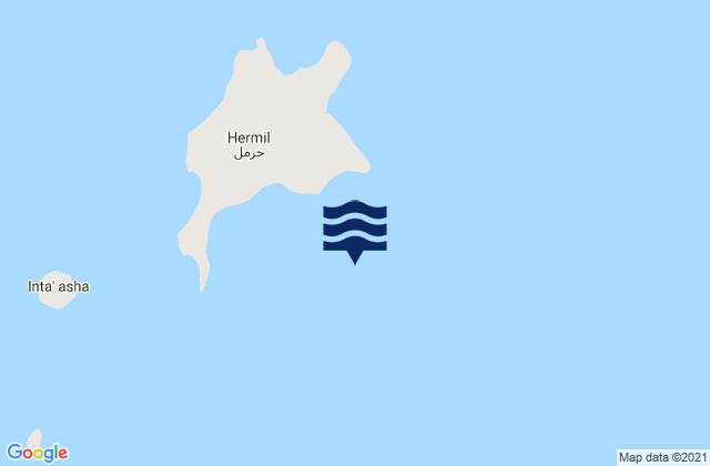 Harmil Island, Eritrea潮水