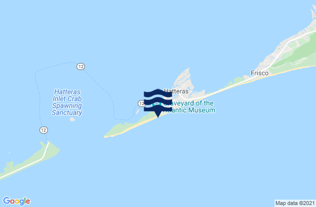 Hatteras (ocean), United States潮水