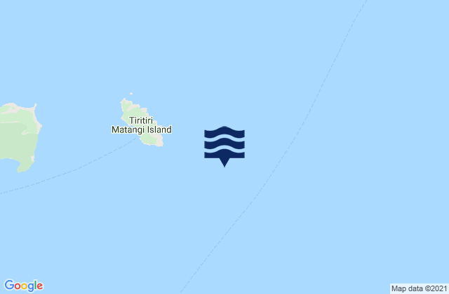 Hauraki Gulf, New Zealand潮水