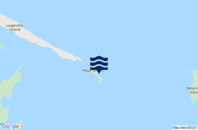 Hauy Island, Australia潮水